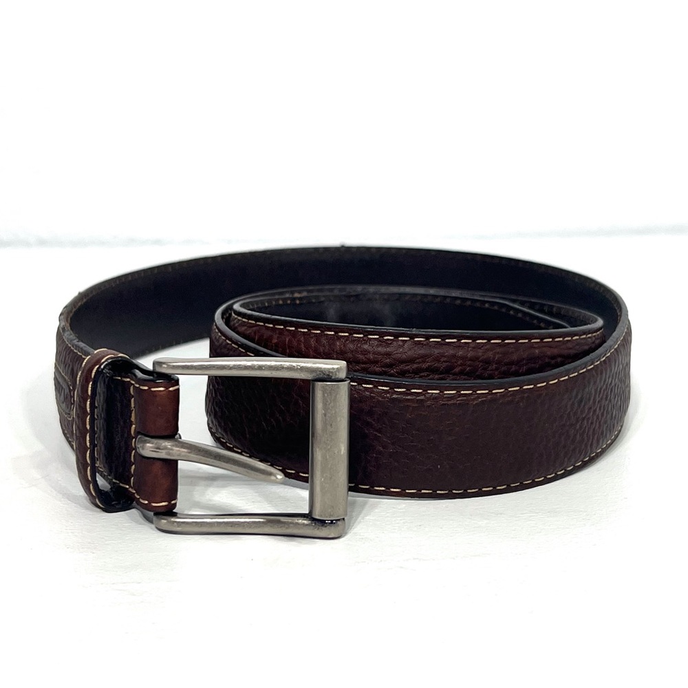 Columbia Sportswear Genuine Leather Belt Men’s 42 Brown Casual